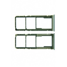 Держатель сим/карты памяти (Sim/Flash card holder) для  Xiaomi Redmi Note 9 (M2003J15SC/M2003J15SG)/Redmi 8/Redmi 9 blue