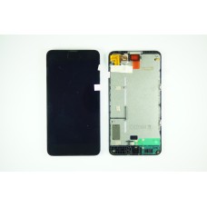 Дисплей (LCD) для Nokia 630/635+Touchscreen в рамке