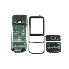 Корпус для Nokia 6700 с серединой Chrome+клавиатура ORIG