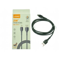 Кабель USB для iPhone Lightning LDNIO LS851 25W