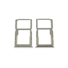 Держатель сим/карты памяти (Sim/Flash card holder) для Huawei Honor 20 Lite/Huawei P30 Lite/Honor 20S silver