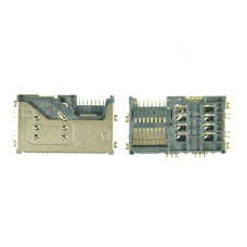 Разъем сим/карты памяти для  Fly IQ4403/DS125/DS130