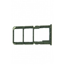 Держатель сим/карты памяти (Sim/Flash card holder) для Oppo A74 4G (CPH-2219)/Realme 8 4G/Realme 8 Pro (RMX 3085) black