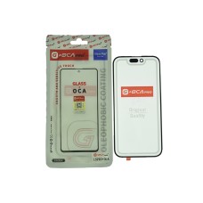 Стекло для Iphone 15 Pro black G+OCA PRO