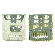 Разъем сим/карты памяти для  Fly FS509 ORIG100%