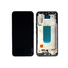 Дисплей (LCD) для Samsung SM-A546E/A54 5G+Touchscreen black в рамке OLED в рамке full size (полноразмерная матрица)