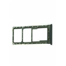 Держатель сим/карты памяти (Sim/Flash card holder) для Tecno Camon 18 (CH6N) black