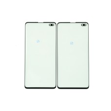 Стекло для Samsung G975 S10 Plus black+OCA