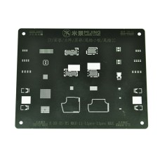 Трафарет BGA IC Mijing T-0,12mm iPh-14 для iPhone 11/iPhone 11 Pro/iPhone 11 Pro Max/iPhone X/iPhone XS/iPhone XS Max