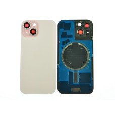 Задняя крышка для iPhone 15 pink со стеклами камеры ORIG