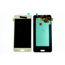 Дисплей (LCD) для Samsung SM-J510 J5(2016)+Touchscreen gold OLED