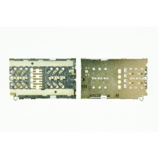 Разъем сим/карты памяти для  Samsung G930 S7/G950 S8/A320/A520/A526/Nokia 6/ta1021