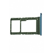 Держатель сим/карты памяти (Sim/Flash card holder) для Huawei Honor X7 blue