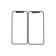 Стекло для Iphone 12/Iphone 12 Pro+OCA клей black