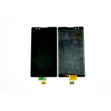 Дисплей (LCD) для LG X Power K220DS+Touchscreen black в раме ORIG