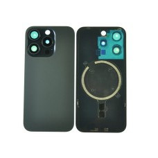 Задняя крышка для iPhone 15 Pro Blue Titanium со стеклами камеры ORIG