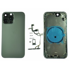 Корпус для iPhone XR в виде iphone 13 Pro black+шлейф кнопок вкл/громкости+sim holder