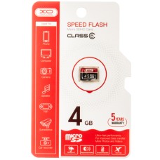 Карта памяти MicroSD  4GB Class 6 без адаптера