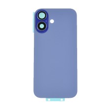 Задняя крышка для iPhone 16 blue со стеклами камеры MagSafe ORIG