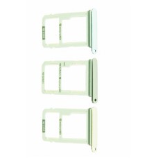 Держатель сим/карты памяти (Sim/Flash card holder) для  Samsung A320 1Sim