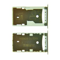 Держатель сим/карты памяти (Sim/Flash card holder) для  Xiaomi Redmi Note 4X