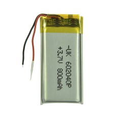 Элемент питания универсальный 602040p (6мм*20мм*40мм) 800mAh Элемент питания универсальный 602040p (6мм*20мм*40мм) 800mAh