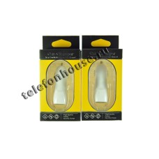 АЗУ USB 2100mAh 2USB in box белые АЗУ USB 2100mAh 2USB in box белые