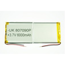 Элемент питания универсальный 807090p (8мм*70мм*90мм) 6000mAh Элемент питания универсальный 807090p (8мм*70мм*90мм) 6000mAh