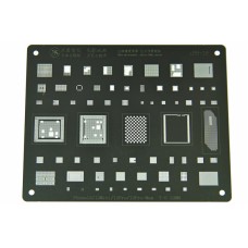 Трафарет BGA IC Mijing T-0,12mm iPh-15 для iPhone 12/iPhone 12 Pro/iPhone 12 Pro Max/iPhone 12 mini