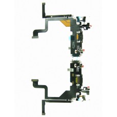 Шлейф для iPhone 13 Pro с разъемом заряд черный ориг Шлейф для iPhone 13 Pro с разъемом заряд черный ориг