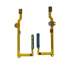 Шлейф для Huawei P40 Lite (JNY-LX1)/Honor 30S/P40lite 5G/Nova 6SE/Nova 7SE/Nova 7i+сканер отпечатка синий