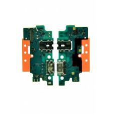 Шлейф для Samsung SM-A205/A20(2019)+разъем зу+разъем гарнитуры ориг