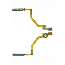 Шлейф для Xiaomi Redmi Note 9 Pro/Redmi Note 9S+сканер отпечатка синий