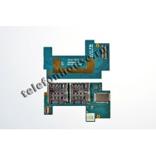 Шлейф для Sony C2305+сим-флэш коннектор