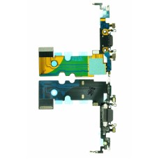 Шлейф для iPhone 8 с разъемом заряд черный Шлейф для iPhone 8 с разъемом заряд черный