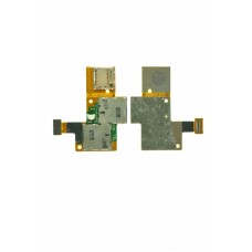 Шлейф для HTC Desire 601 Dual Sim+2 сим-флэш коннектор Шлейф для HTC Desire 601 Dual Sim+2 сим-флэш коннектор