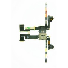 Шлейф для IPAD 2 3G+сим коннектор+разъем гарнитуры