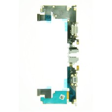 Шлейф для iPhone 6 Plus с разъемом audio и заряд черный ориг