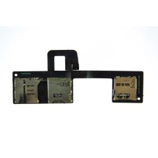 Шлейф для HTC One M7 Dual Sim+сим-флэш коннектор Шлейф для HTC One M7 Dual Sim+сим-флэш коннектор