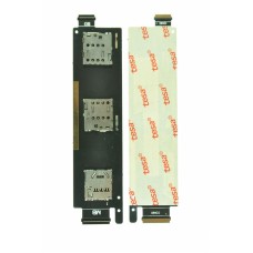 Шлейф для Asus Zenfone 6/A600CG+dual сим коннектор+flash коннектор Шлейф для Asus Zenfone 6/A600CG+dual сим коннектор+flash коннектор