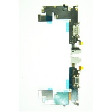 Шлейф для iPhone 6 Plus с разъемом audio и заряд белый Шлейф для iPhone 6 Plus с разъемом audio и заряд белый