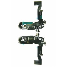 Шлейф для iPhone 12/iPhone 12 Pro с разъемом зарядки черный Шлейф для iPhone 12/iPhone 12 Pro с разъемом зарядки черный