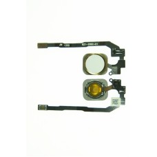 Шлейф для iPhone 5S/iPhone SE+кнопка home в сборе с толкателем золотой Шлейф для iPhone 5S/iPhone SE+кнопка home в сборе с толкателем золотой