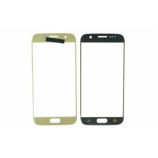 Стекло для Samsung G930 S7 золотой