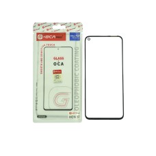 Стекло для Huawei Honor 30/30 Premium/Nova 7 черный G+OCA PRO