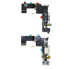 Шлейф для iPhone 5S с разъемом audio и заряд черный ориг Шлейф для iPhone 5S с разъемом audio и заряд черный ориг