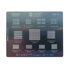 Трафарет BGA IC Amaoe 0,12мм SSD3 Трафарет BGA IC Amaoe 0,12мм SSD3