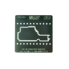 Трафарет BGA IC Amaoe 0,12мм межплатный для Samsung G985F/G986B/G986N/S20 Plus S20-3-012 Трафарет BGA IC Amaoe 0,12мм межплатный для Samsung G985F/G986B/G986N/S20 Plus S20-3-012