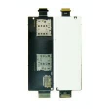 Шлейф для Asus Zenfone 5 Lite A502CG+сим/флеш коннектор Шлейф для Asus Zenfone 5 Lite A502CG+сим/флеш коннектор