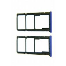 Держатель сим/карты памяти для Xiaomi Redmi 9A/Redmi 9С синий Держатель сим/карты памяти для Xiaomi Redmi 9A/Redmi 9С синий